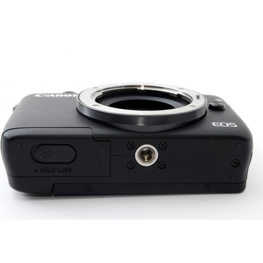 EOS キヤノン ミラーレス CANON M10 レンズキット ブラック 中古 Wi-Fi