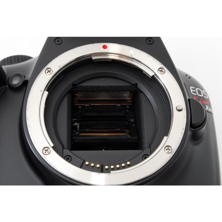 EOS キヤノン デジタル一眼 CANON Kiss X50 レンズキット 中古 新品SD