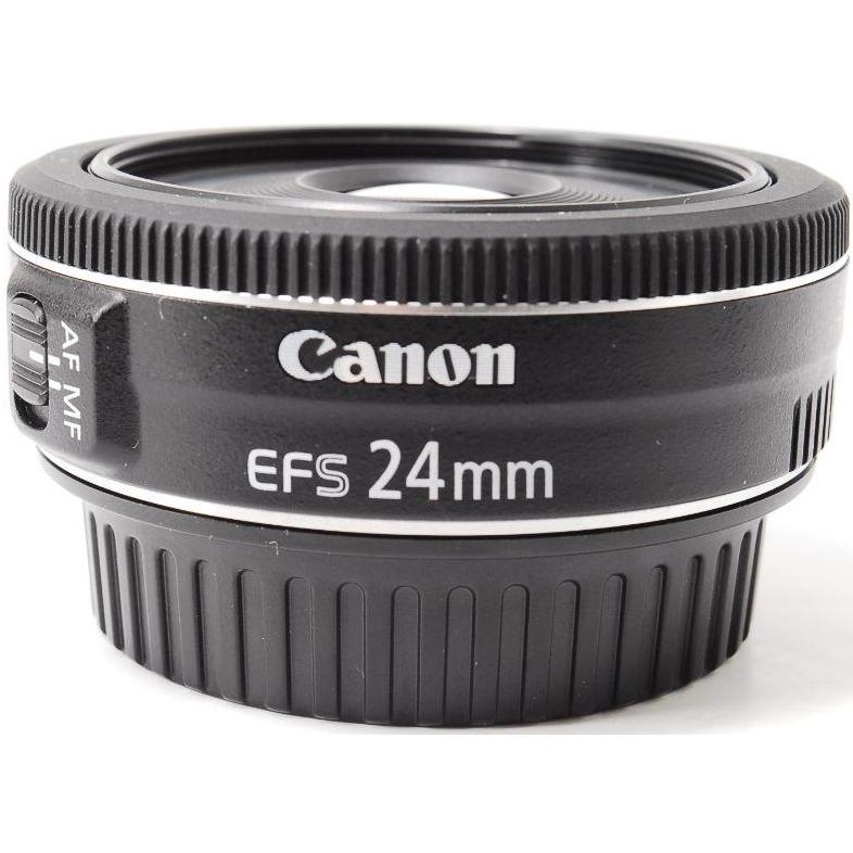 EF-S キヤノン 単焦点 レンズ CANON 24mm F2.8 STM APS-C対応 中古