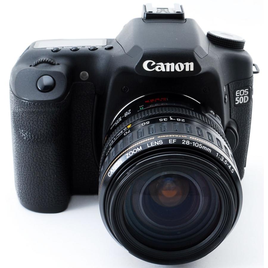 EOS 50D キヤノン デジタル一眼 CANON レンズキット 中古 新品メモリー