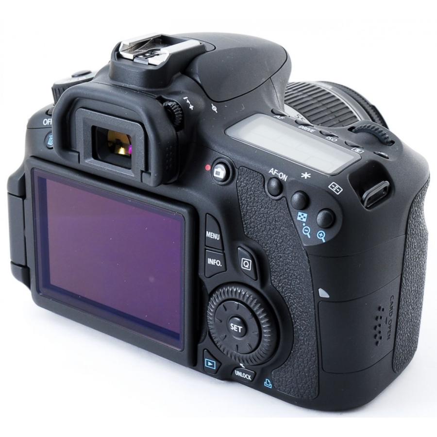 EOS キヤノン デジタル一眼 CANON 60D レンズキット 中古 新品SDカード