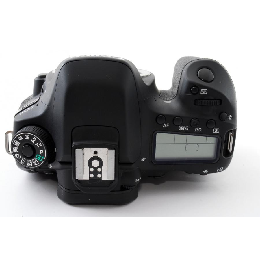 EOS キヤノン デジタル一眼レフカメラ CANON 80D トリプルレンズ 中古