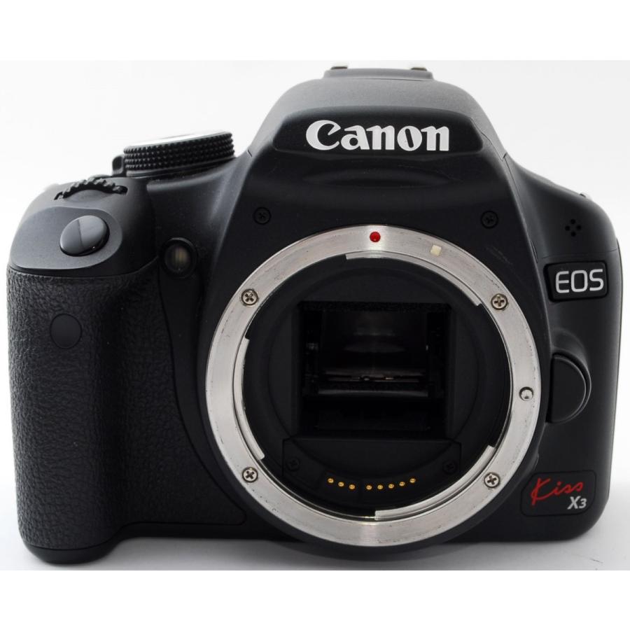 EOS Kiss X3 キヤノン デジタル一眼 Canon レンズキット 中古 新品SD
