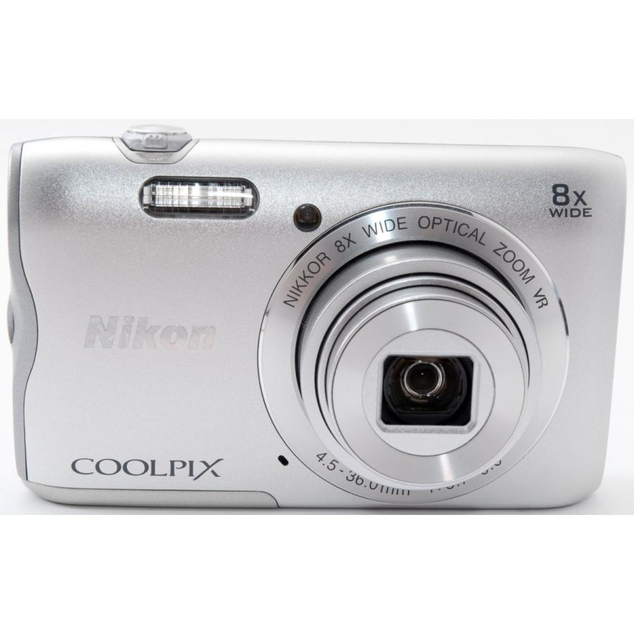 COOLPIX A ニコン コンデジ Nikon A300 シルバー 中古 Wi-Fi搭載 SD
