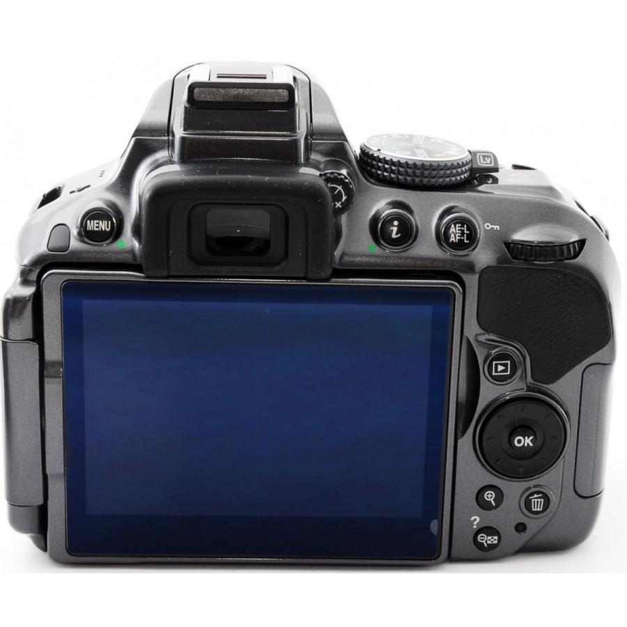 ニコン（Nikon） デジタル一眼 D5300 レンズキット グレー 中古 Wi-Fi