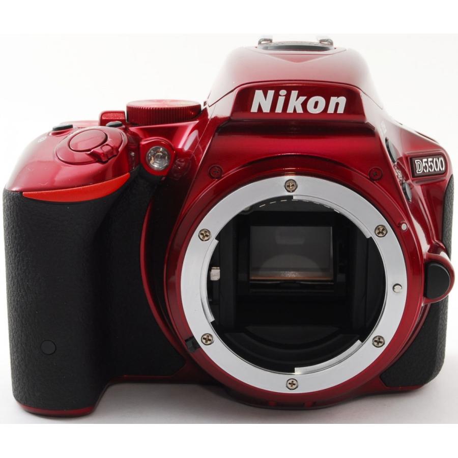 ニコン（Nikon） デジタル一眼 Nikon D5500 レンズキット レッド 中古