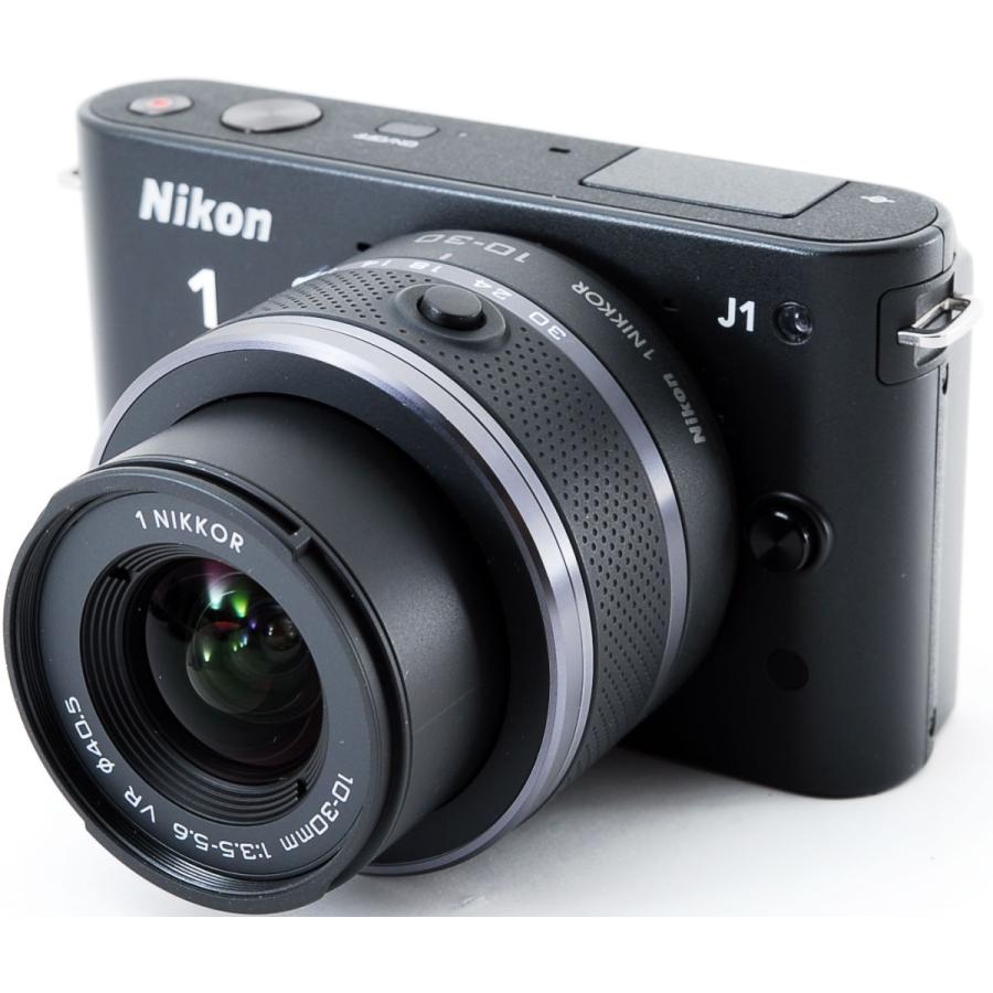 Nikon 1 J ニコン ミラーレス J1 レンズキット ブラック 中古 新品SD