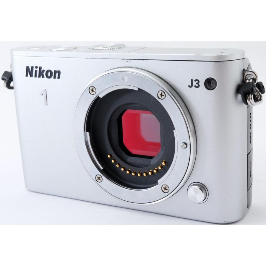 Nikon 1 J ニコン ミラーレス J3 レンズキット シルバー スマホに