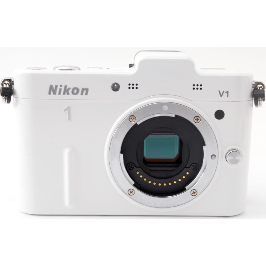 Nikon 1 V ニコン ミラーレス V1 レンズキット ホワイト 中古 新品SD
