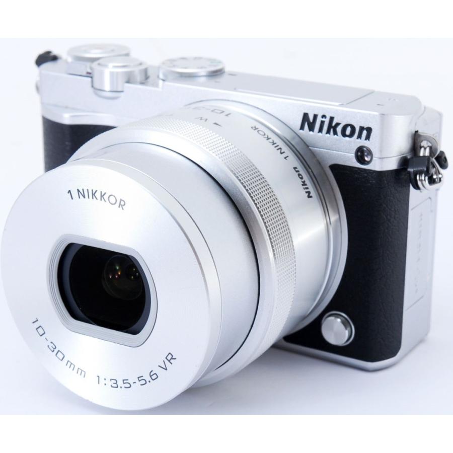 ニコンワン ニコン ミラーレス Nikon 1 J5 レンズキット シルバー 中古