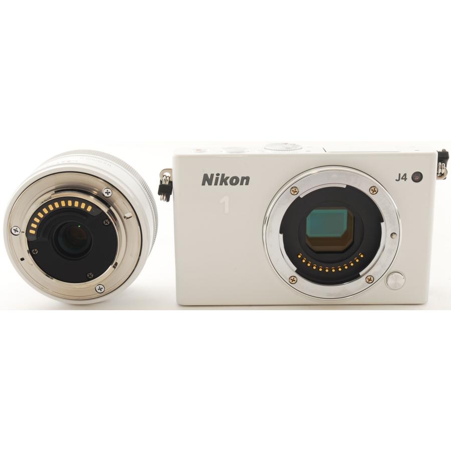 Nikon 1 J ニコン ミラーレス J4 レンズキット ホワイト 中古 Wi-Fi
