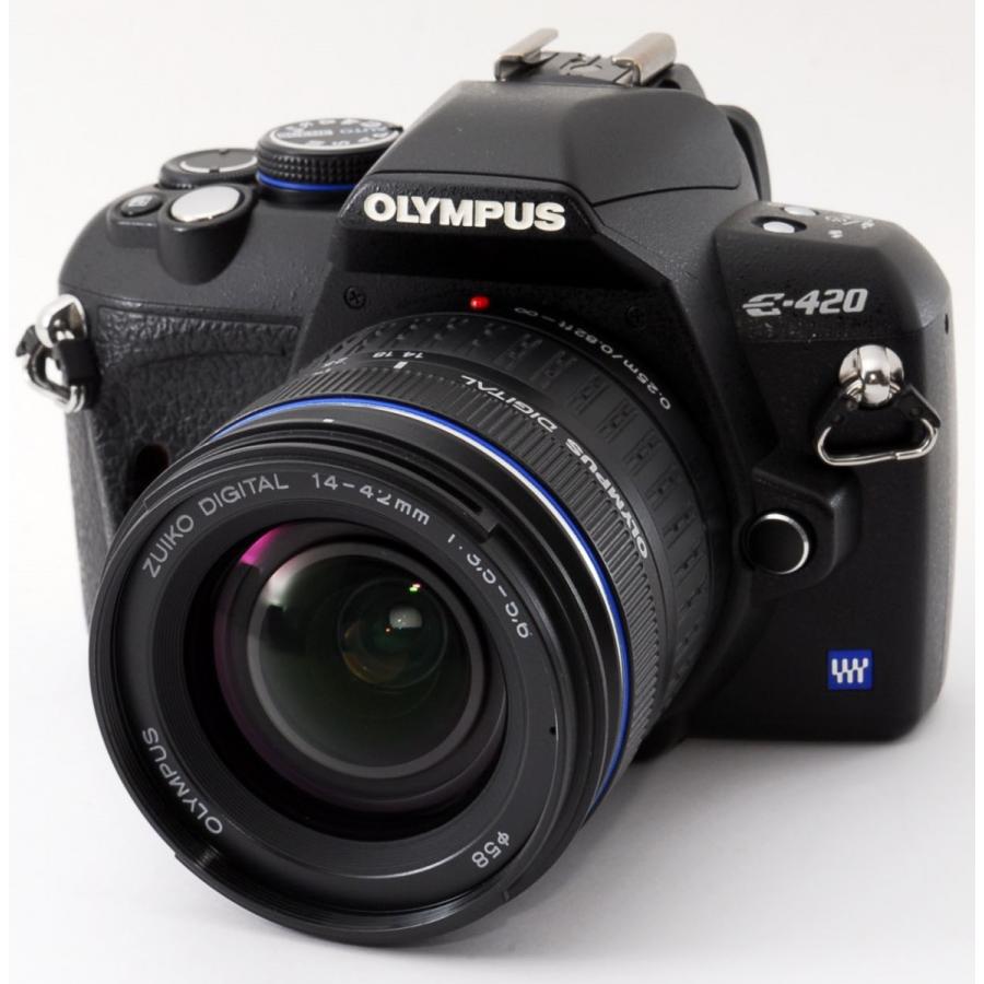 オリンパス（OLYMPUS） デジタル一眼 OLYMPUS E-420 レンズキット 中古