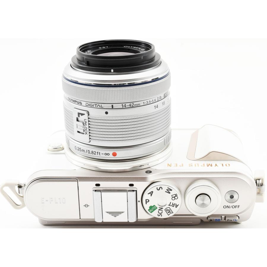 OLYMPUS PEN オリンパス ミラーレス E-PL10 レンズキット ホワイト