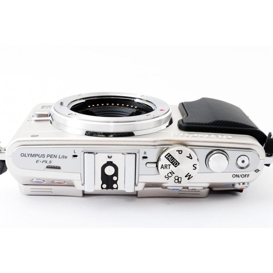 OLYMPUS PEN オリンパス ミラーレス Lite E-PL5 レンズキット シルバー