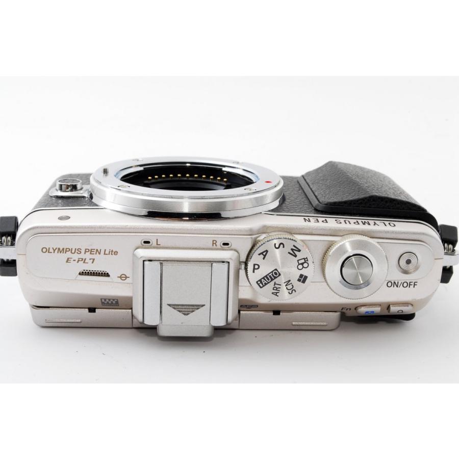 OLYMPUS PEN オリンパス ミラーレス Lite E-PL7 レンズキット シルバー