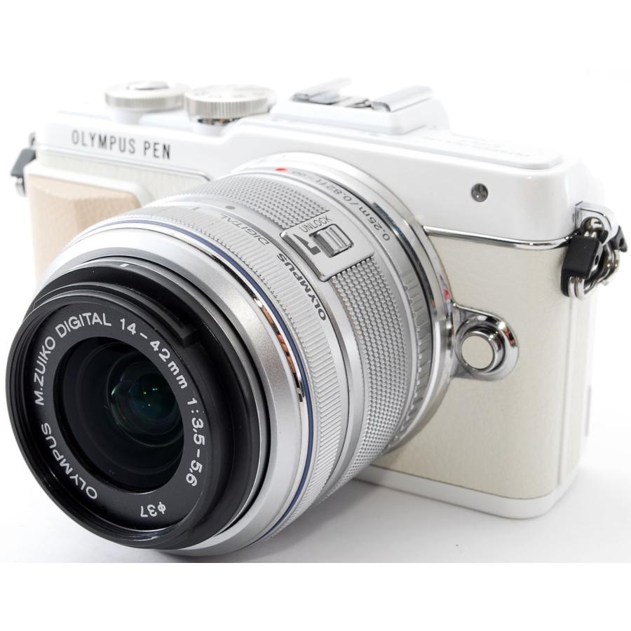 OLYMPUS PEN オリンパス ミラーレス Lite E-PL7 レンズキット ホワイト