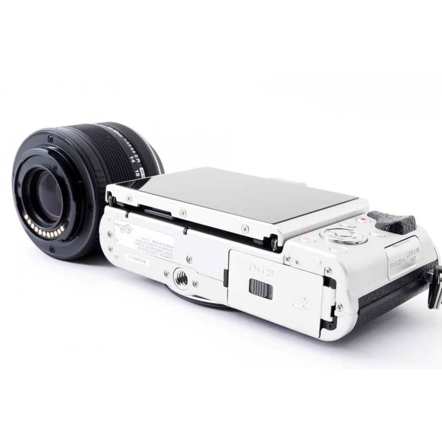 OLYMPUS PEN オリンパス ミラーレス E-PL8 レンズキット ブラック 中古