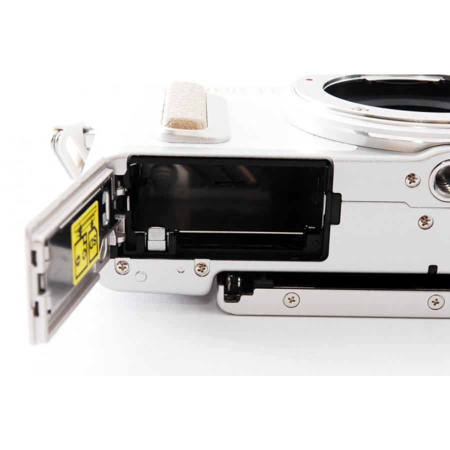 OLYMPUS PEN オリンパス ミラーレス E-PL8 レンズキット ホワイト 中古