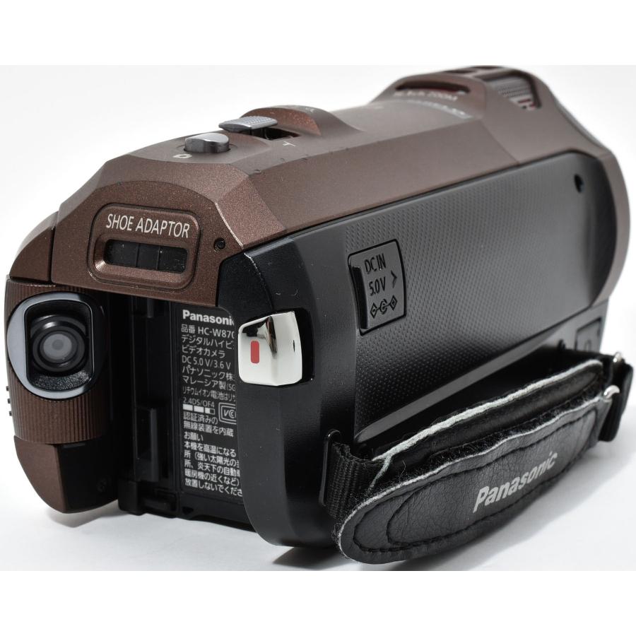 Panasonic（パナソニック） ビデオカメラ Panasonic HC-W870M ブラウン