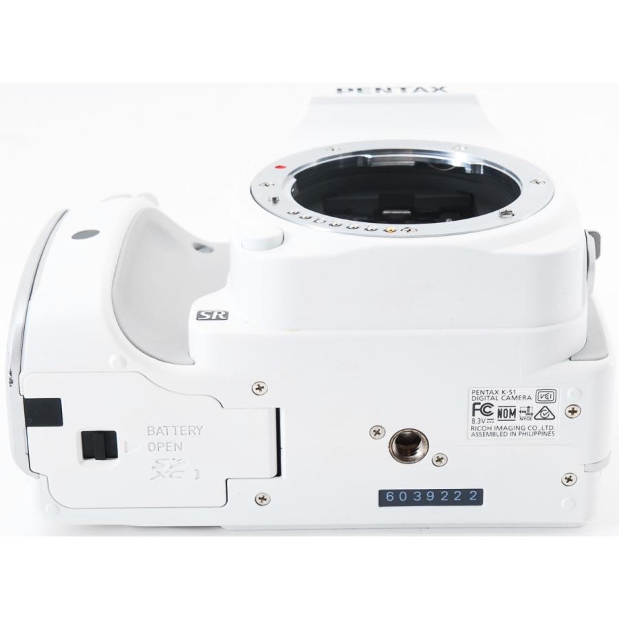 Kシリーズ ペンタックス デジタル一眼 PENTAX K-S1 ホワイト レンズ
