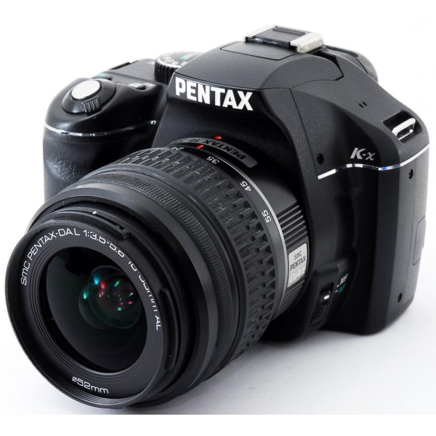 Kシリーズ ペンタックス デジタル一眼 PENTAX K-X ブラック レンズ