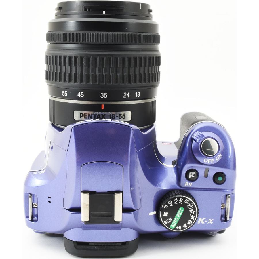 ペンタックス デジタル一眼 PENTAX K-X レンズキット パープル