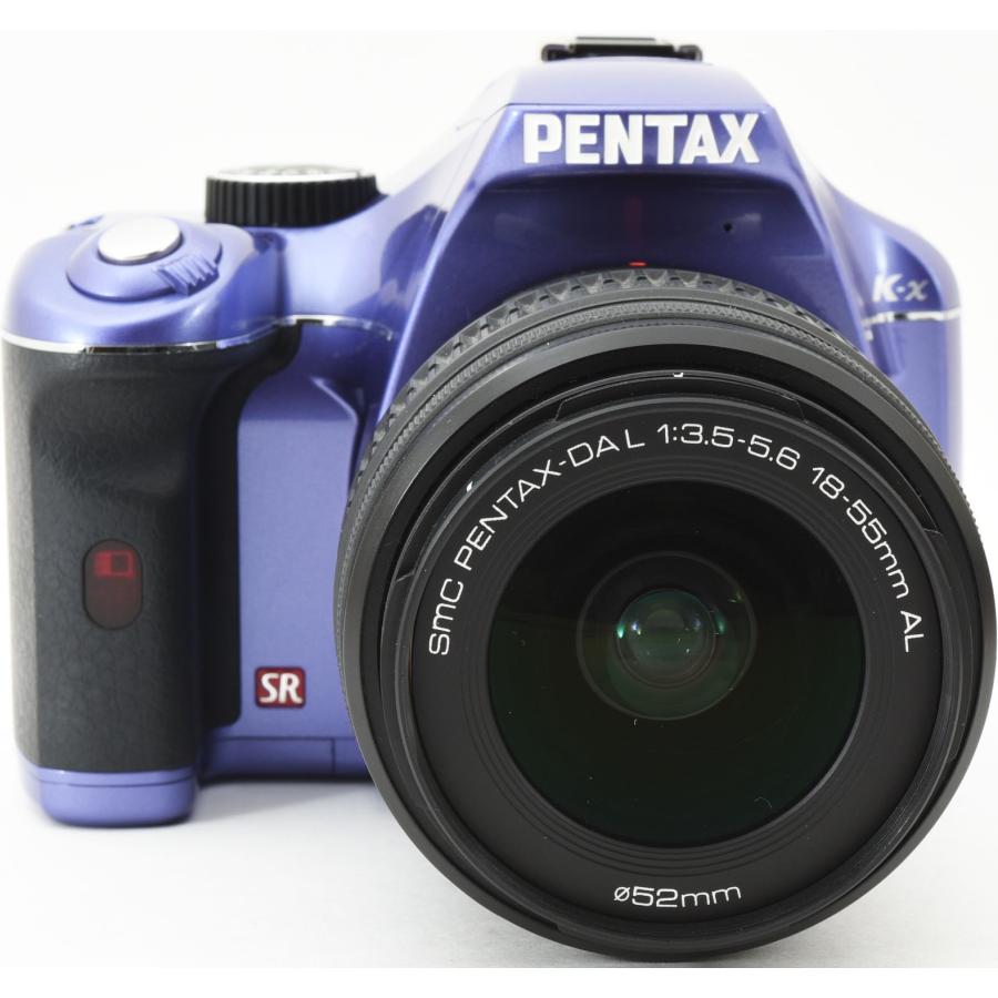 ペンタックス デジタル一眼 PENTAX K-X レンズキット パープル
