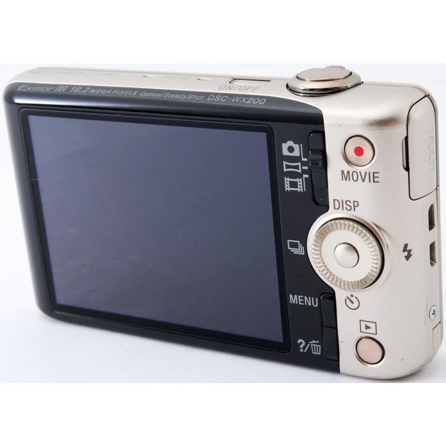 サイバーショット WXシリーズ ソニー SONY DSC-WX200 ゴールド 中古 Wi