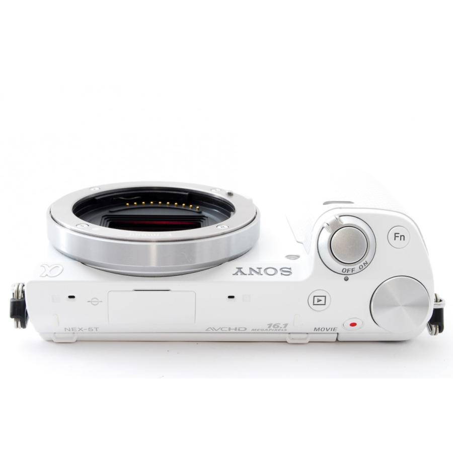 SONY（ソニー） ミラーレス α NEX-5T レンズキット ホワイト 中古 Wi