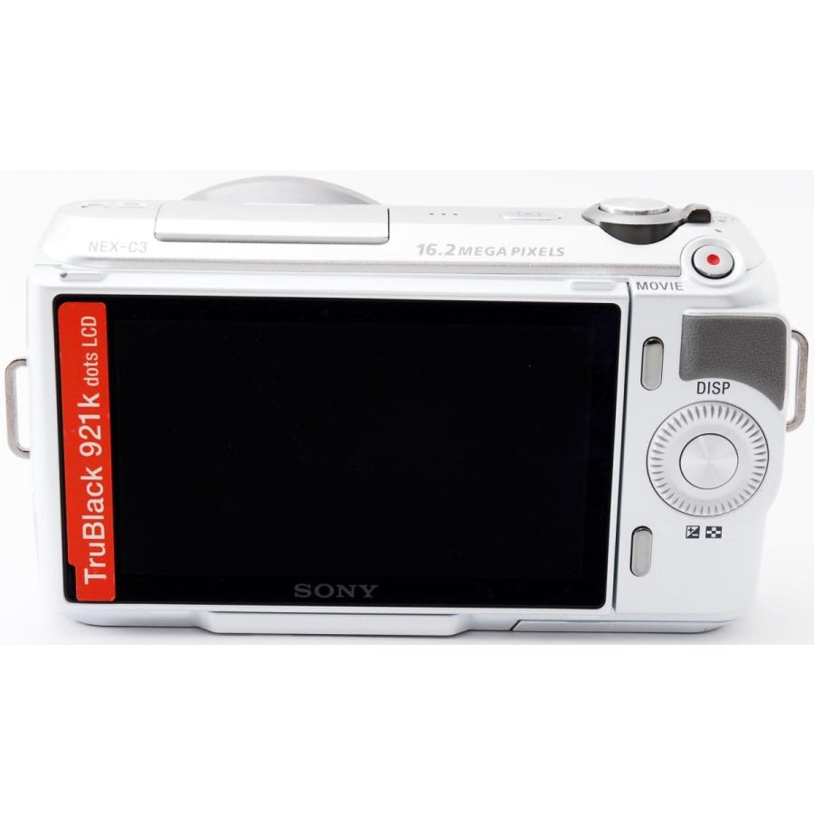 SONY（ソニー） ミラーレス α NEX-C3 レンズキット ホワイト 中古 新品
