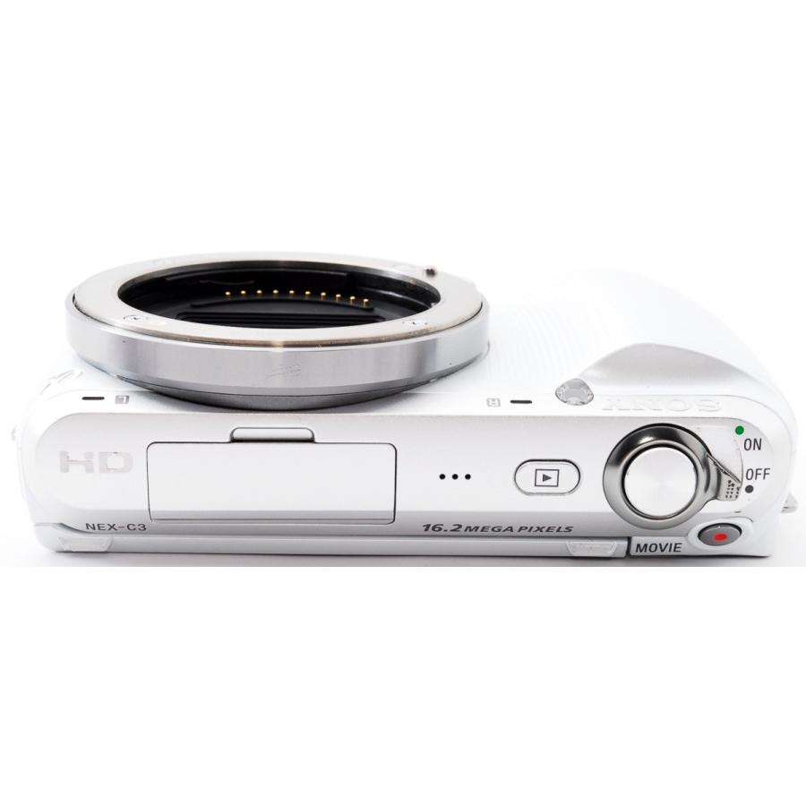 SONY（ソニー） ミラーレス α NEX-C3 レンズキット ホワイト 中古 新品