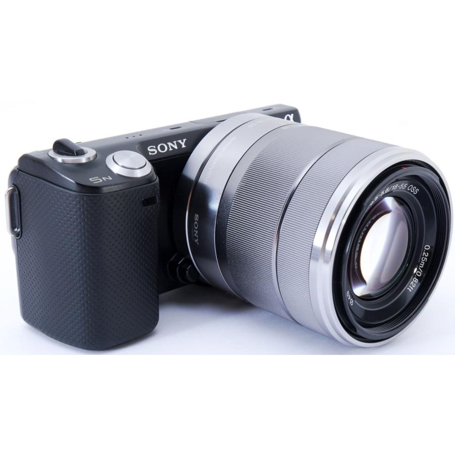 SONY（ソニー） ミラーレス一眼 α NEX-5N ブラック レンズキット 中古