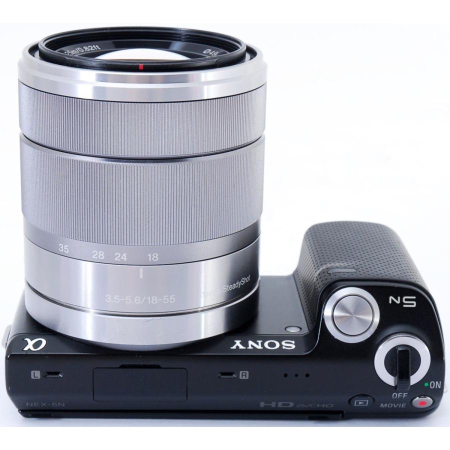 SONY（ソニー） ミラーレス一眼 α NEX-5N ブラック レンズキット 中古