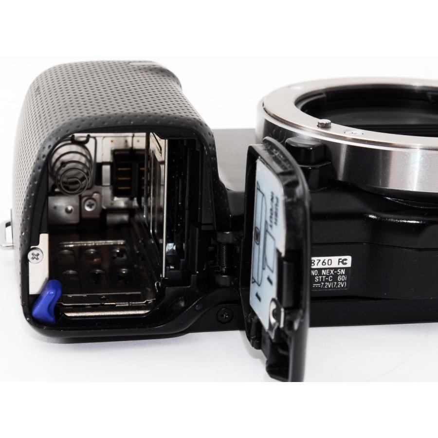NEX ソニー ミラーレス SONY α NEX-5N ダブルレンズキット ブラック