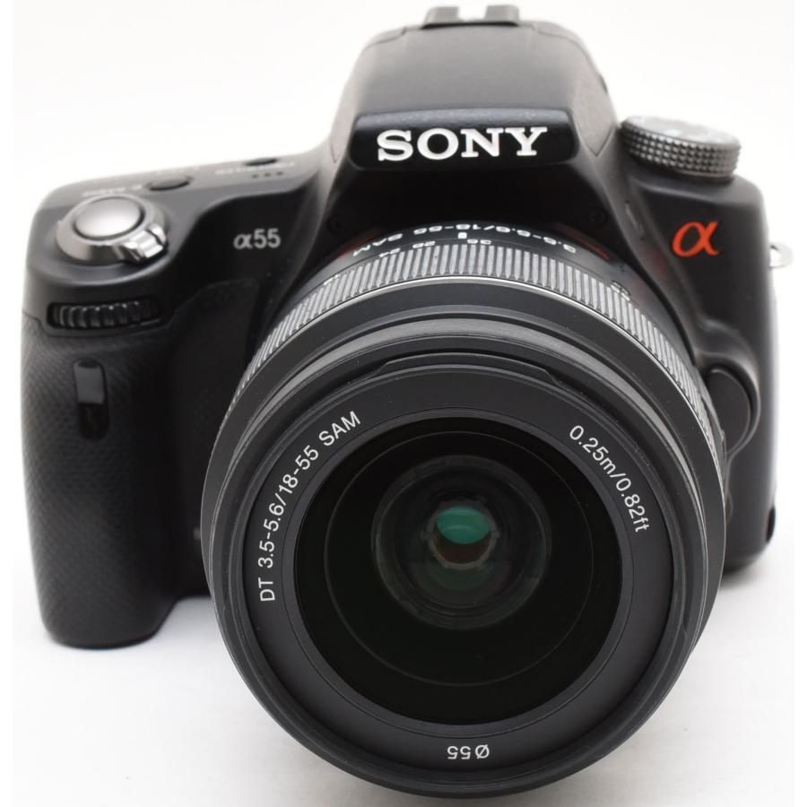 α（ソニー） デジタル一眼 ソニー SONY α55 レンズキット 中古 新品SD