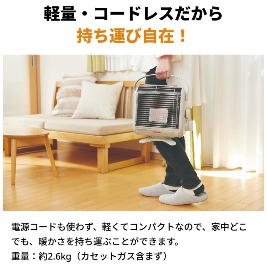 使用回数4回 Iwatani イワタニ 岩谷 カセットガスストーブ マイ暖