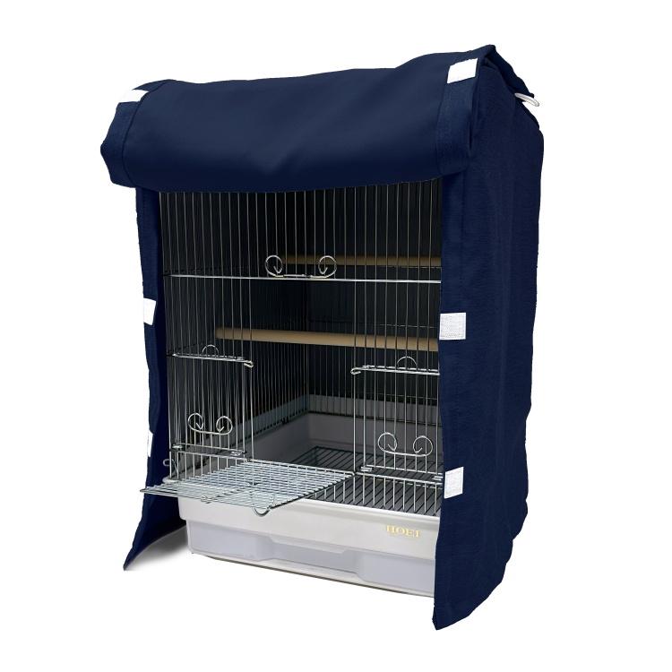 鳥かご ケージカバー 1級遮光 Mサイズ 38×40×54 全4色 フルダル 無地