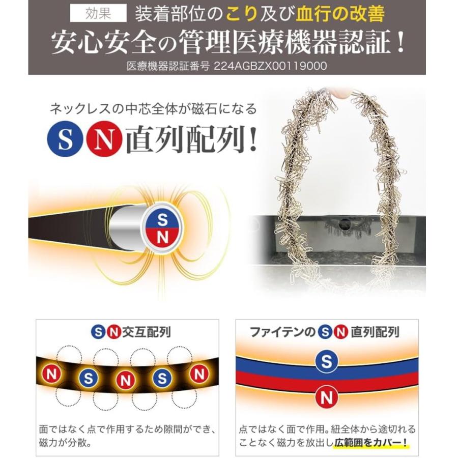 RAKUWA ファイテン RAKUWA磁気ネックレス EXTREME トライバル 全3色