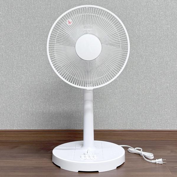 DCモーター リビング扇風機 30cm羽根 タイマー DC 省エネ 静音 自動首