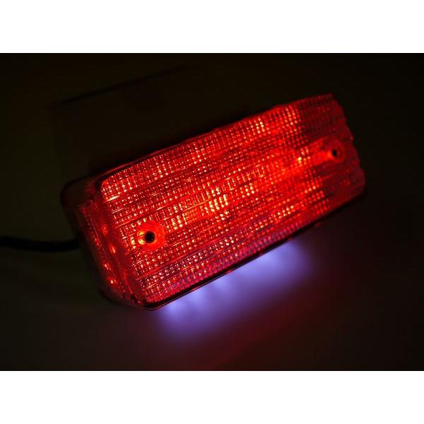 GPZ400F GPZ400F2 Z400GP LEDテールランプ クリアレンズ ナンバー灯