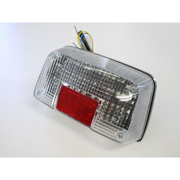 GSX400インパルス用 LEDウインカー付きテールランプ クリアレンズ