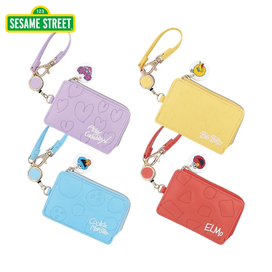 新品 おもちエイリアン どんどんしー 定期 リール式 パスケース セット