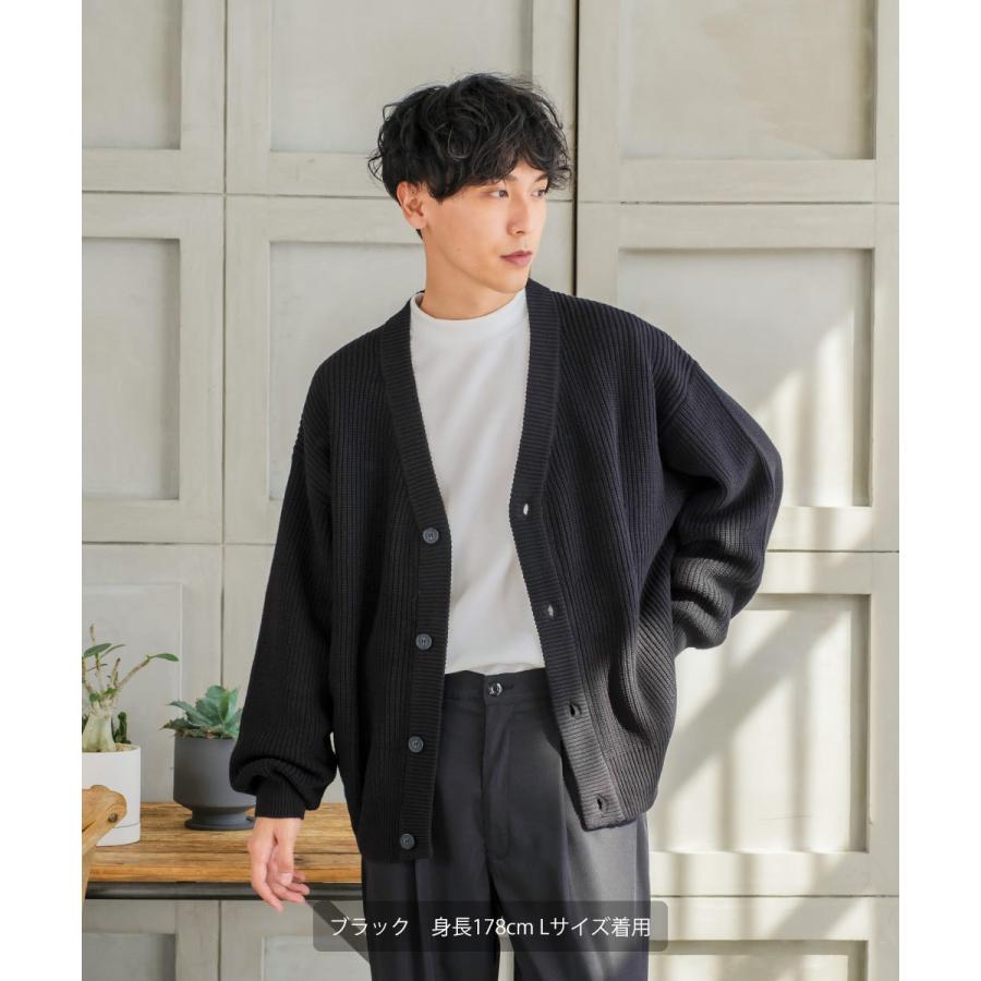 improves（インプローブス） ニット カーディガン メンズ オーバー
