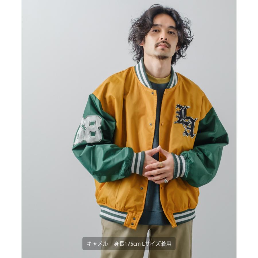 improves（インプローブス） カレッジロゴ ナイロン スタジャン メンズ