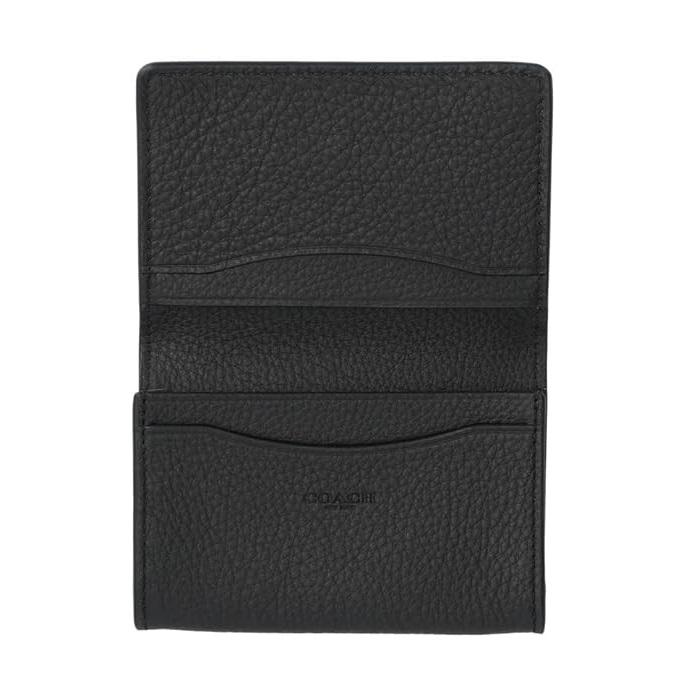 COACH（コーチ） 名刺入れ カードケース メンズ レザー カーフ
