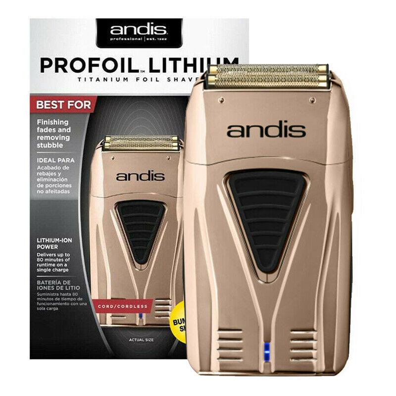 Andis アンディス バリカン チタン シェーバー リチウムイオン 充電式