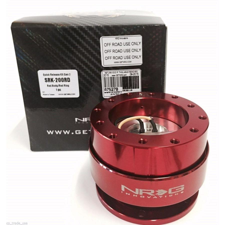 即国内発送 US正規品 NRG Innovations SRK-200RD Quick Release Gen2.0