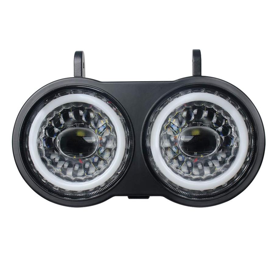 並行輸入品】KUQIQI Buell XB ヘッドライト オートバイプロジェクター