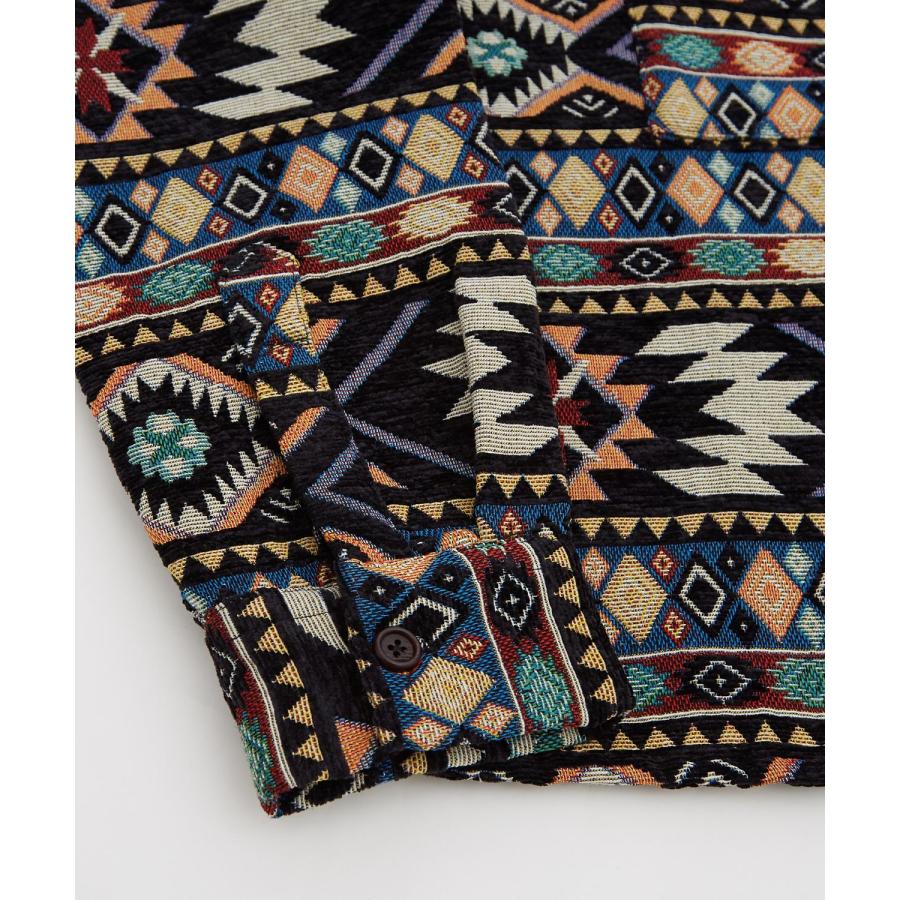 improves（インプローブス） シャツジャケット メンズ ネイティブ柄 総