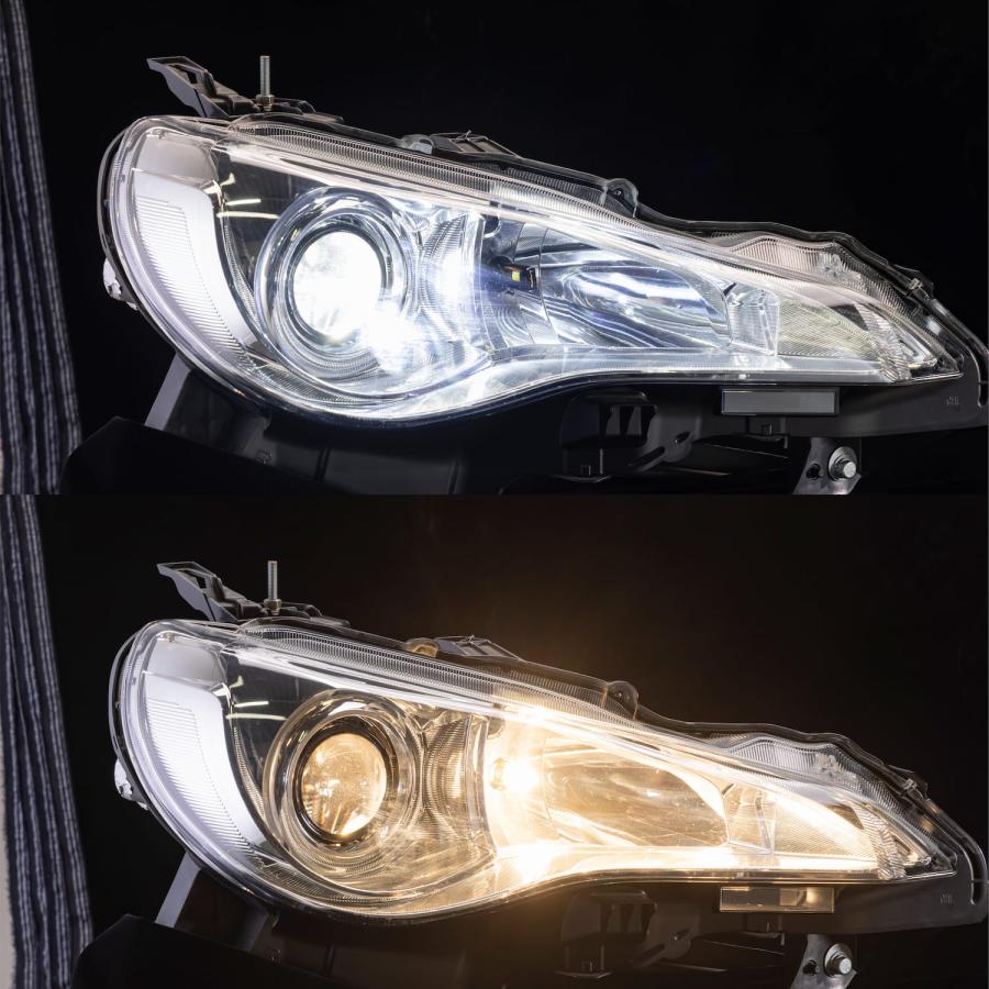 INTEC トヨタ 86 ZN6 前期 純正ハロゲン車用 純正形状LEDヘッド/フォグ